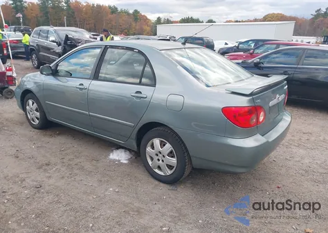 2005 Toyota Corolla Le из США, поврежденный, VIN 2T1BR32E95C487169